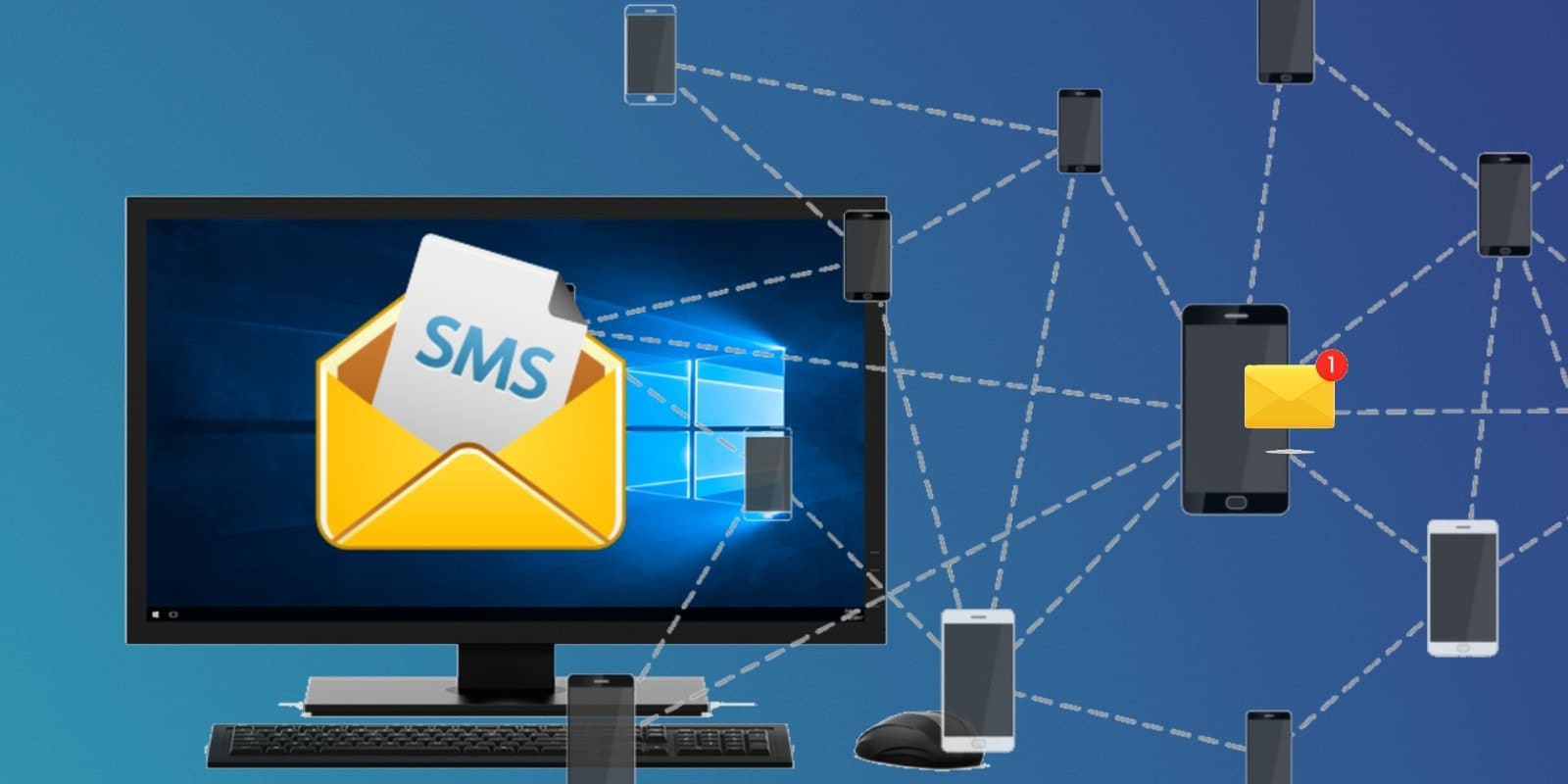 send sms by computer
