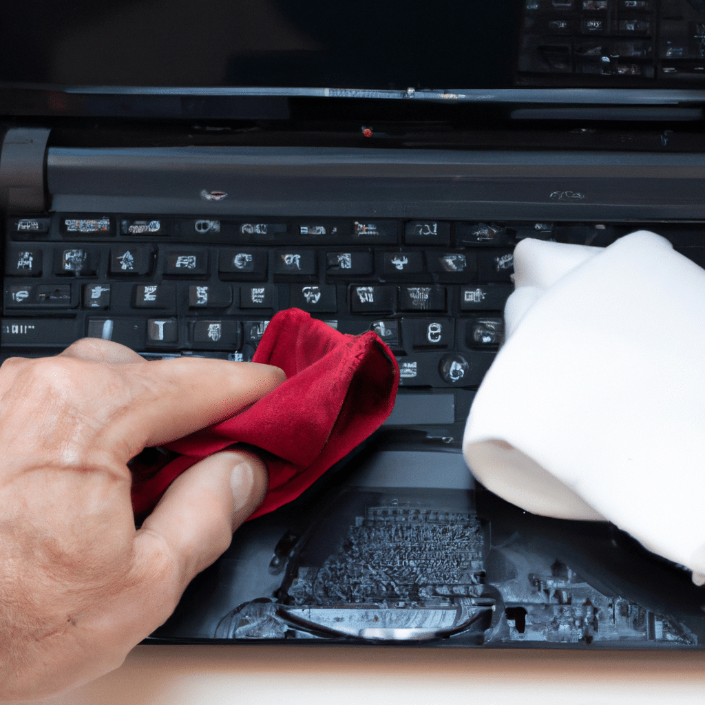 How to Clean Your Laptop Screen and Keyboard