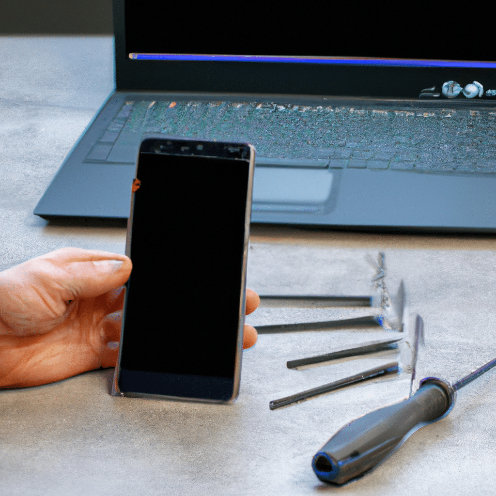 How to fix a smartphone with a black screen