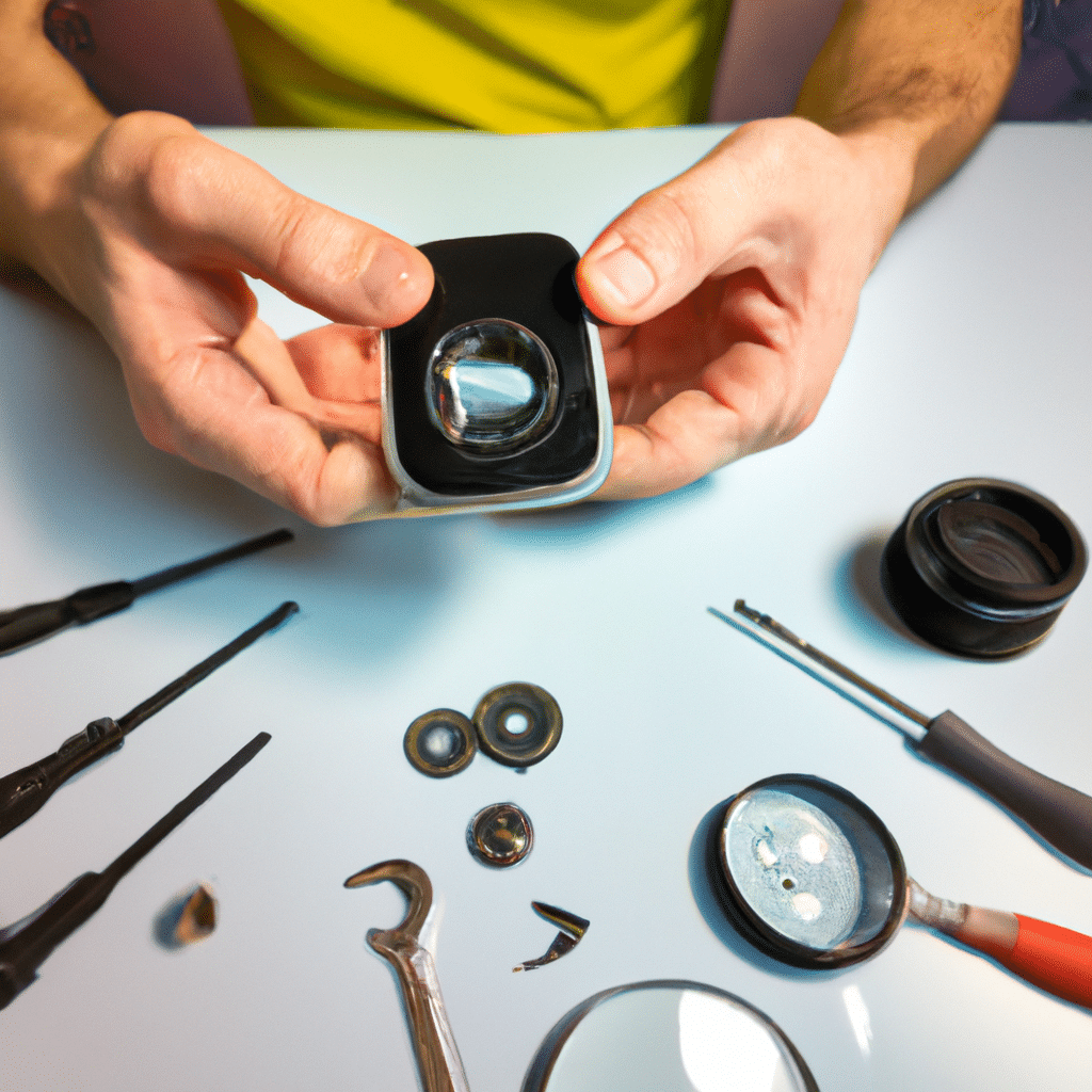 How to fix a smartphone with a cracked camera lens