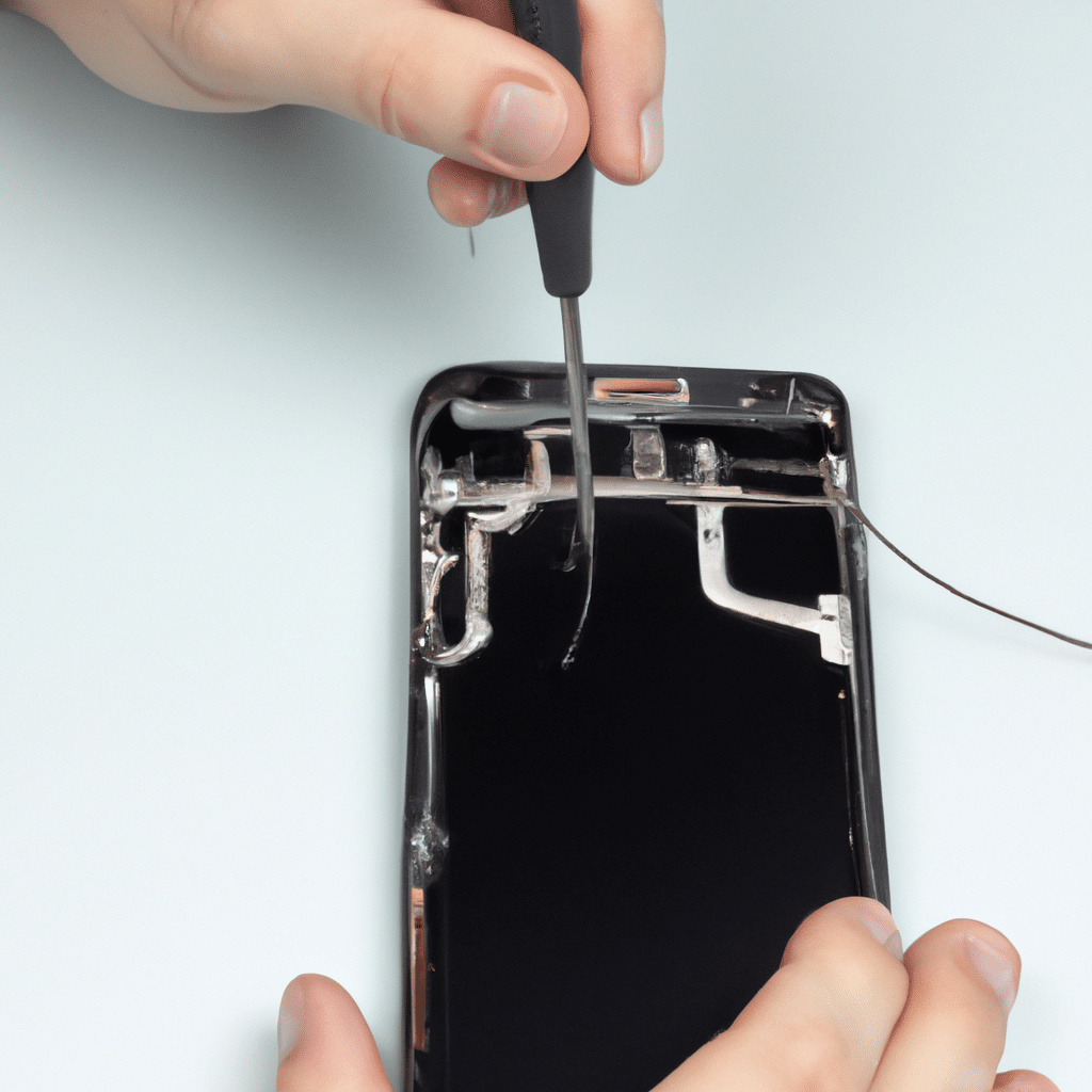 How to repair a smartphone with a broken microphone