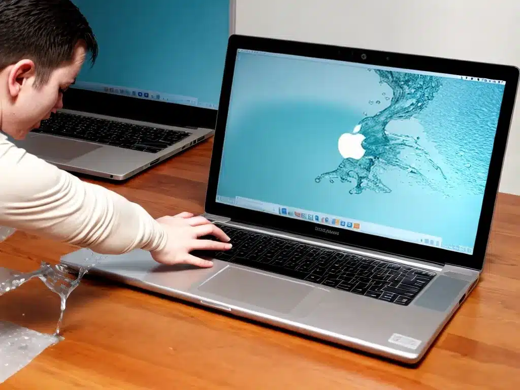 10. Water Spilled on Your Laptop? Heres How to Fix It