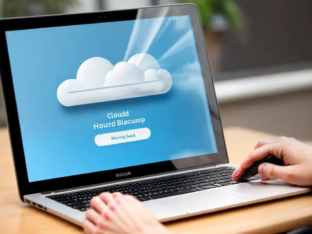 35. Protecting Your Laptop Data with Cloud Backup