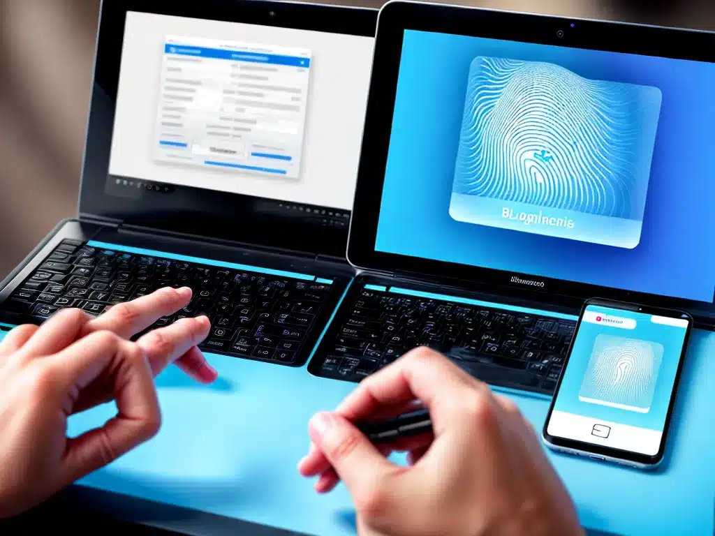 Biometrics for Improved Login Security