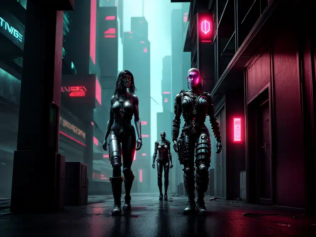 Creating a Cyberpunk World With Dystopian Sci-Fi Visuals