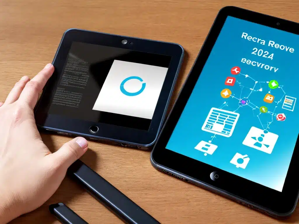 Data Recovery Options For Your Smartphone or Tablet in 2024