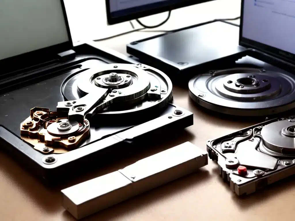 Data Recovery When Your Hard Drive Makes Clicking Noises