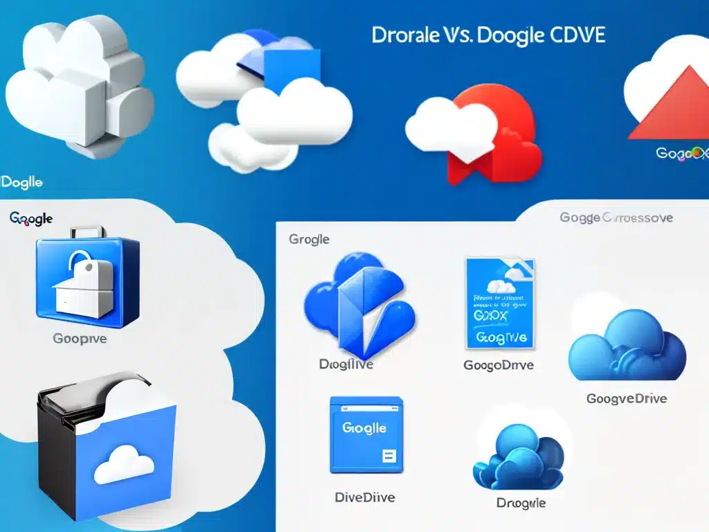 Dropbox vs Google Drive vs OneDrive – Which Is the Best for Backup?