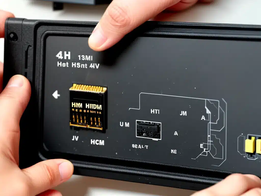 Fixing HDMI Ports That Arent Working Properly