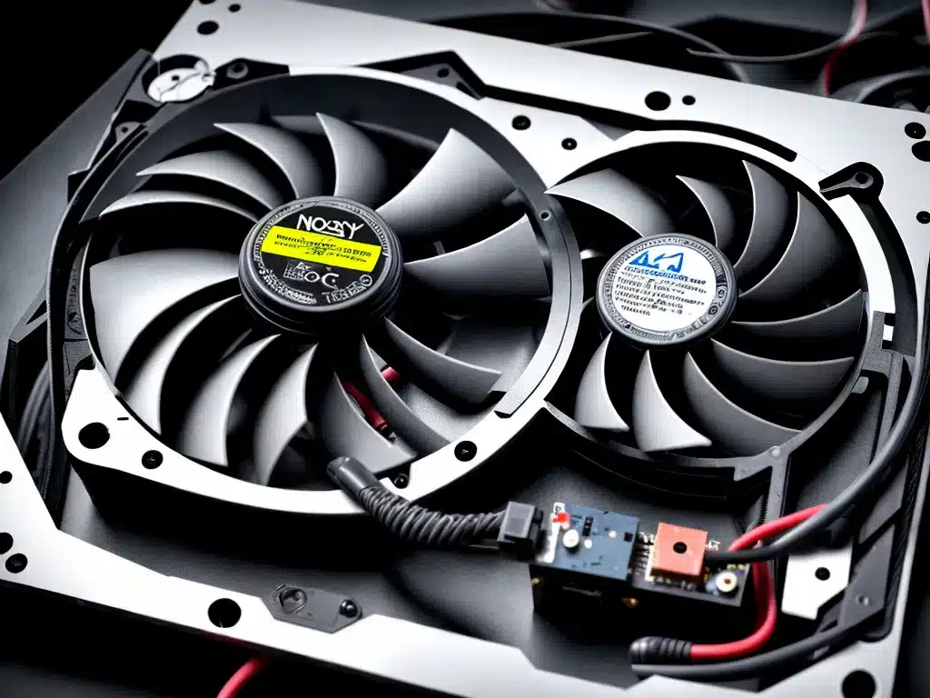 Fixing Noisy Case Or Chassis Fans On Your Desktop PC