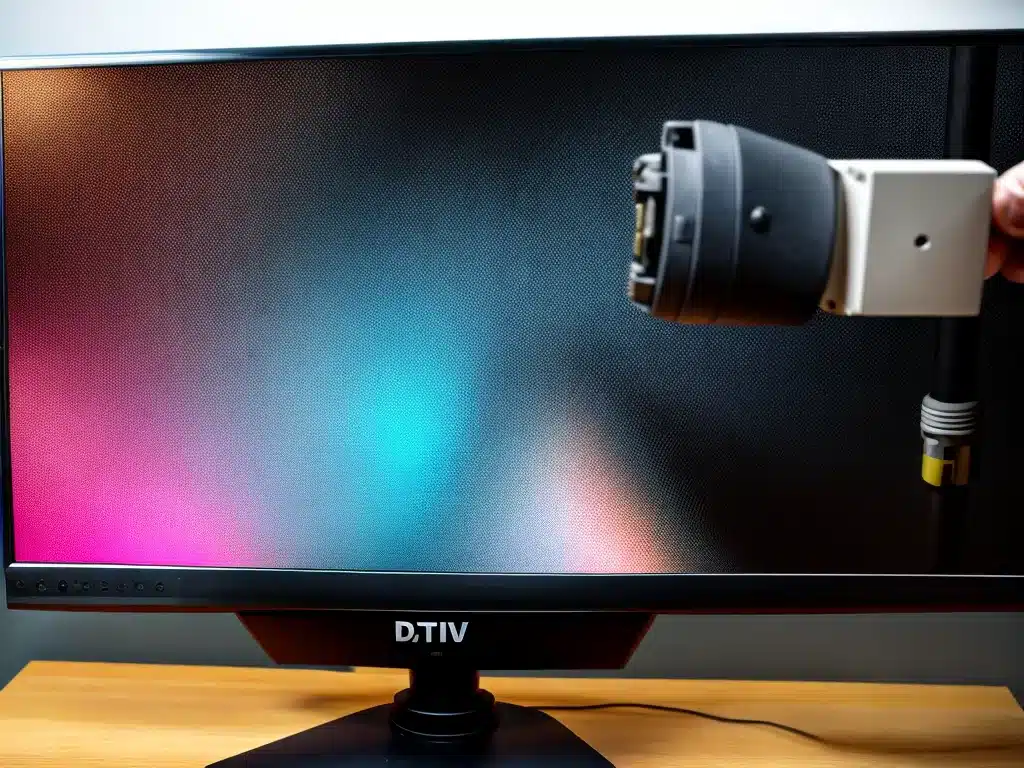 Fixing a Dead Pixel on Your Monitor or TV Screen