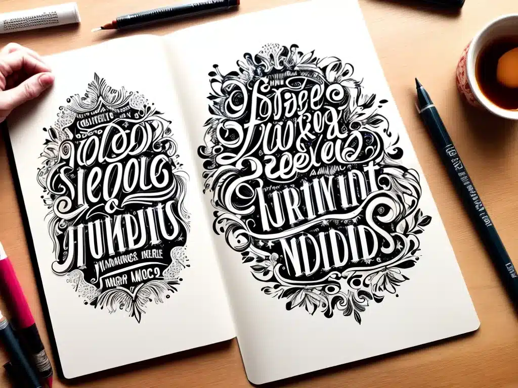 Hand Lettering and Typography Design Trends to Watch Out For