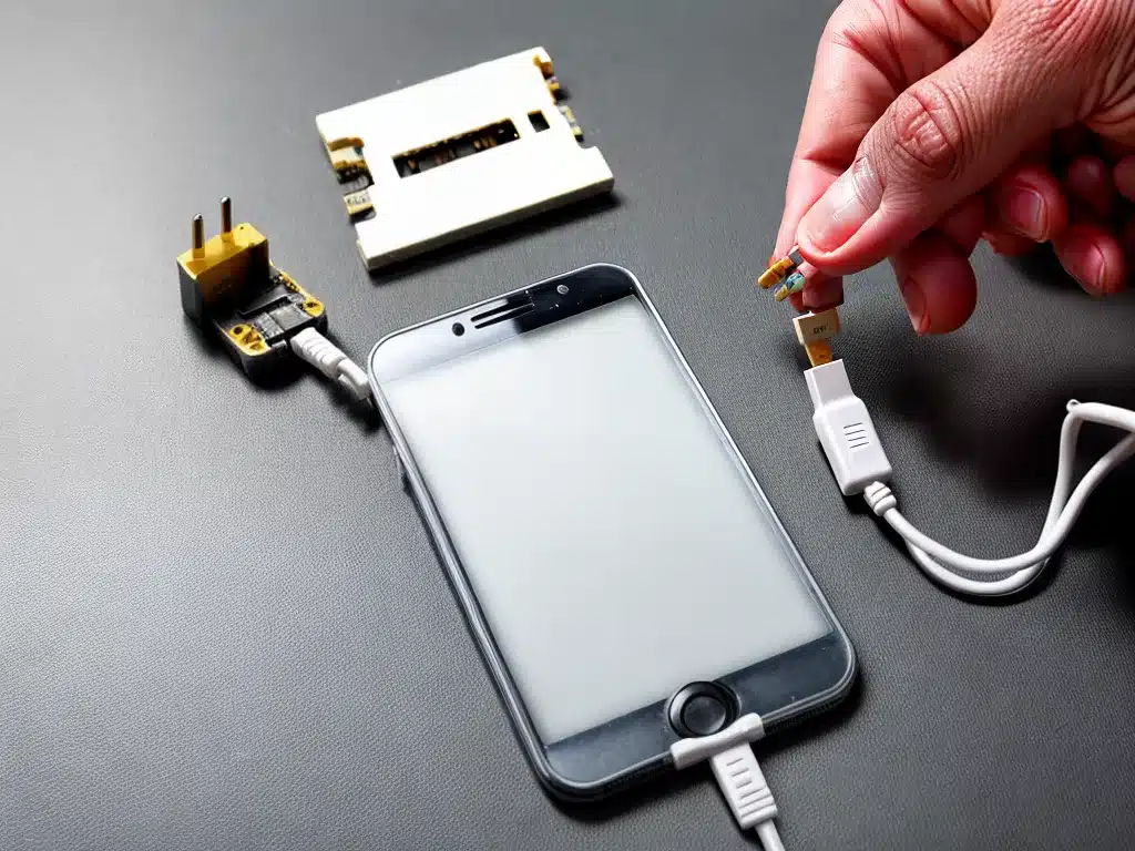 How To Repair Stripped Or Broken Phone Charger Ports