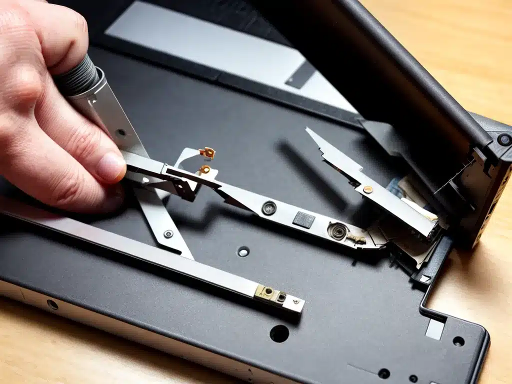 How to Fix a Broken Laptop Screen Hinge