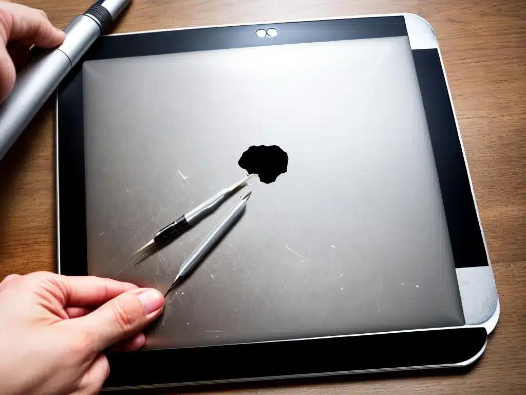 How to Fix a Cracked Laptop Screen Yourself