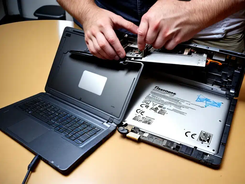 How to Replace a Dead Laptop Battery