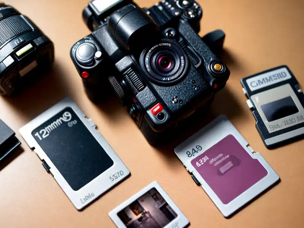 Lost Photo Recovery Options For Common Camera Memory Cards