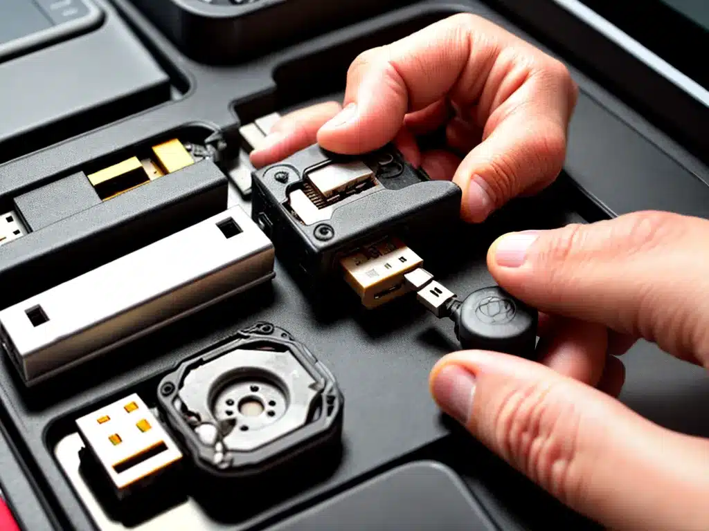 Repairing Damaged USB Ports