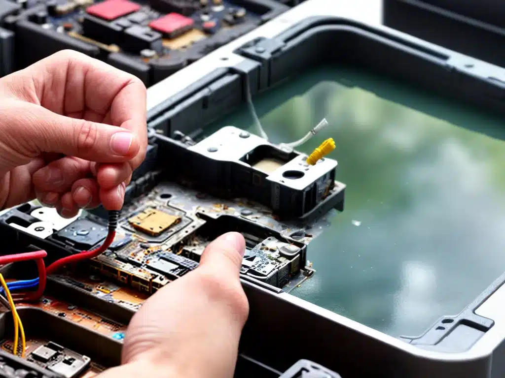 Repairing Water Damaged Electronics