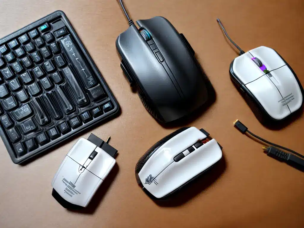 Replacing Batteries in Wireless Mice and Keyboards