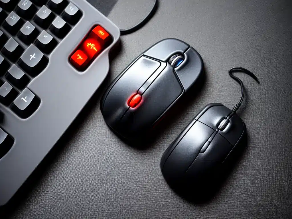 Reviving an Unresponsive Wireless Mouse or Keyboard