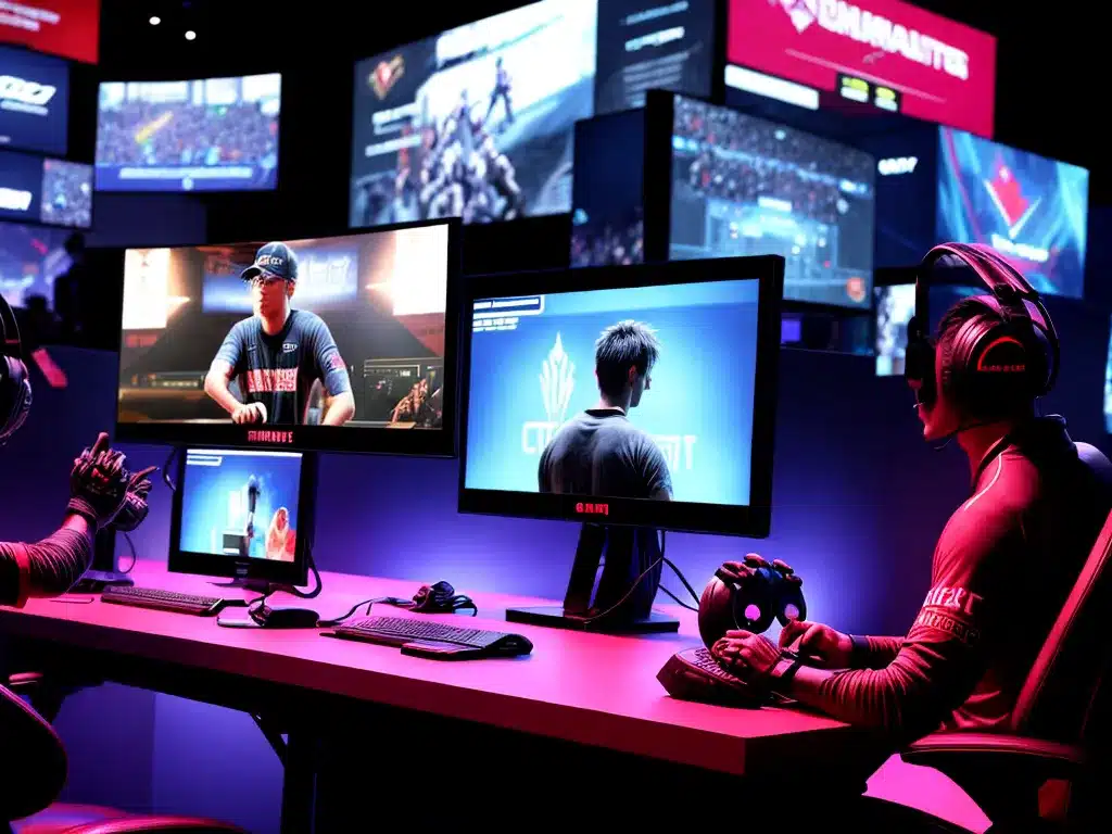 The Evolution of Online Competitive Gaming and Esports