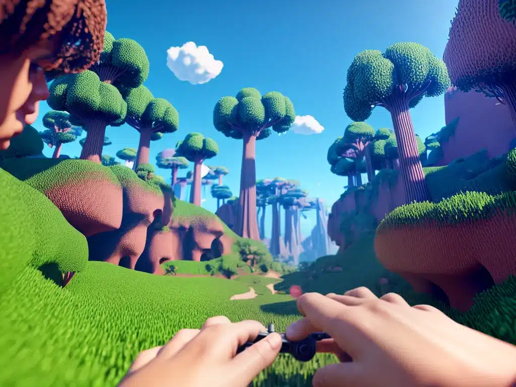 Voxel-Based Graphics Enable Stunning Virtual Worlds in 2024