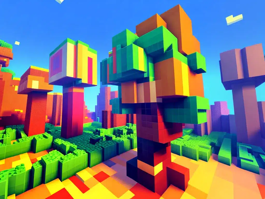 Voxel Graphics: The Retro Revival of Pixelated 3D Style