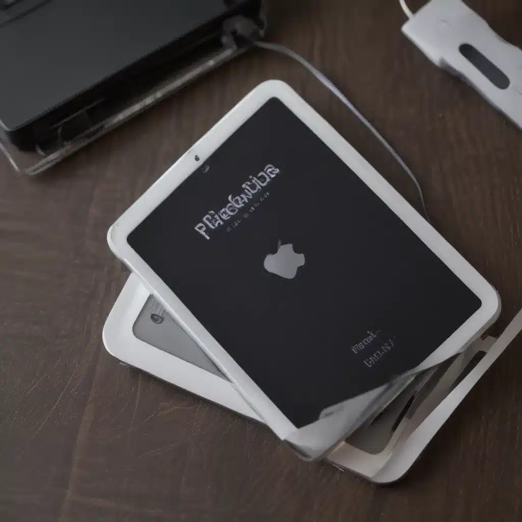 Choosing external storage for iPad and iPhone backups