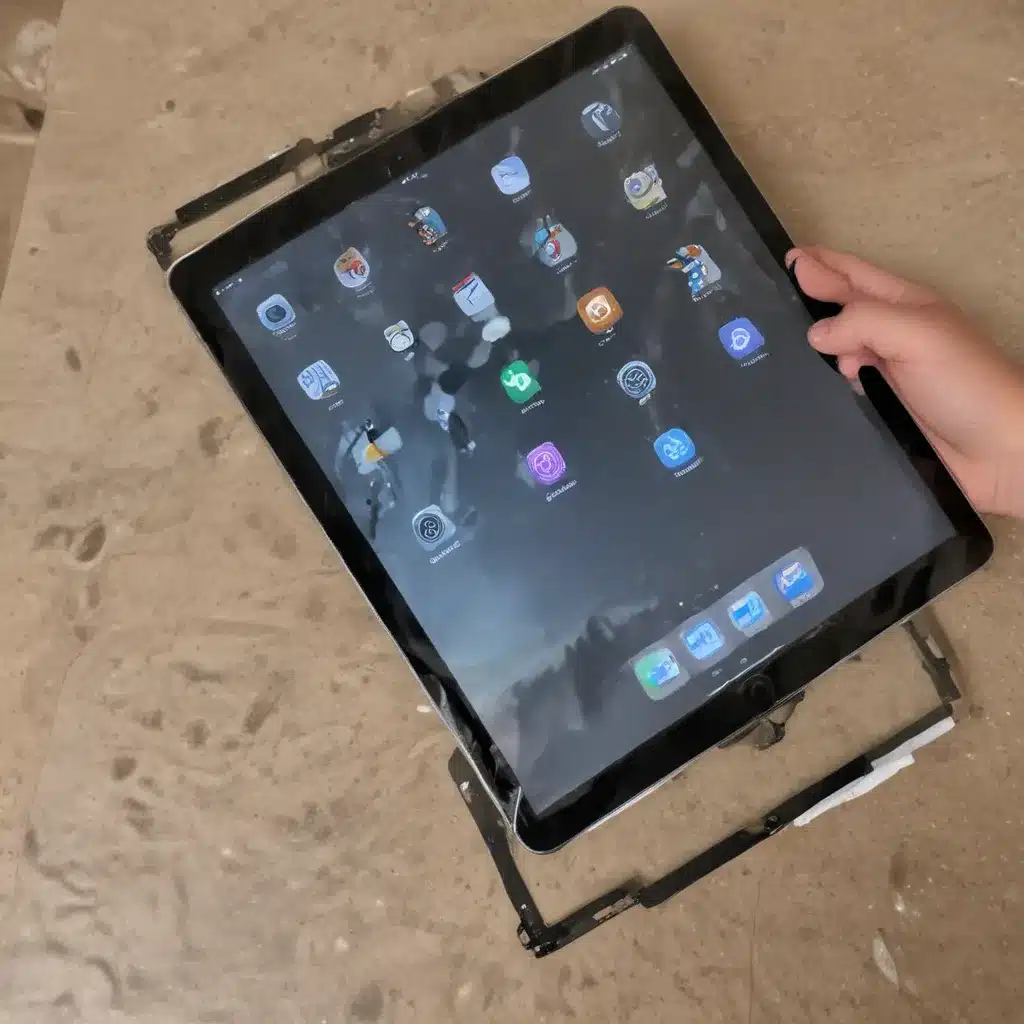 Fixing an unresponsive iPad touchscreen