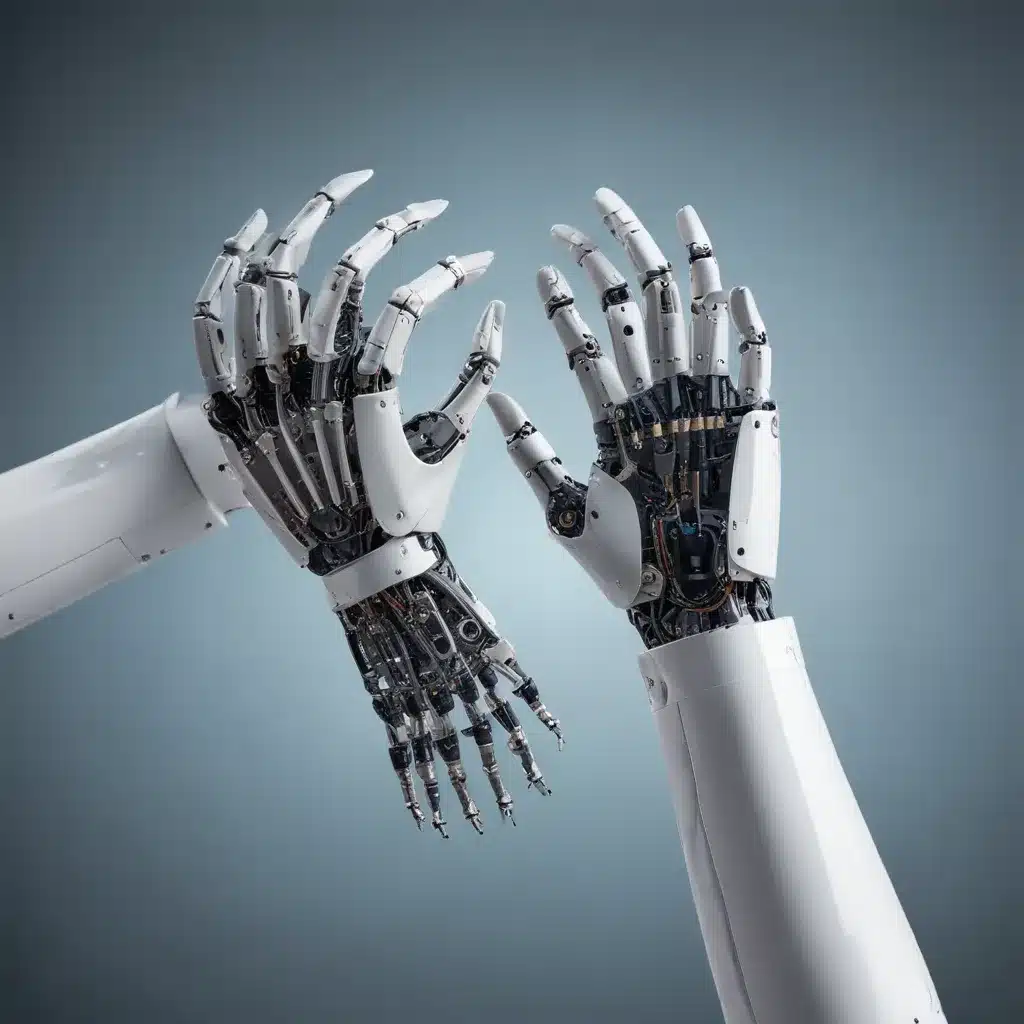 Rebooting and Reconfiguring Computers with AI Robot Hands