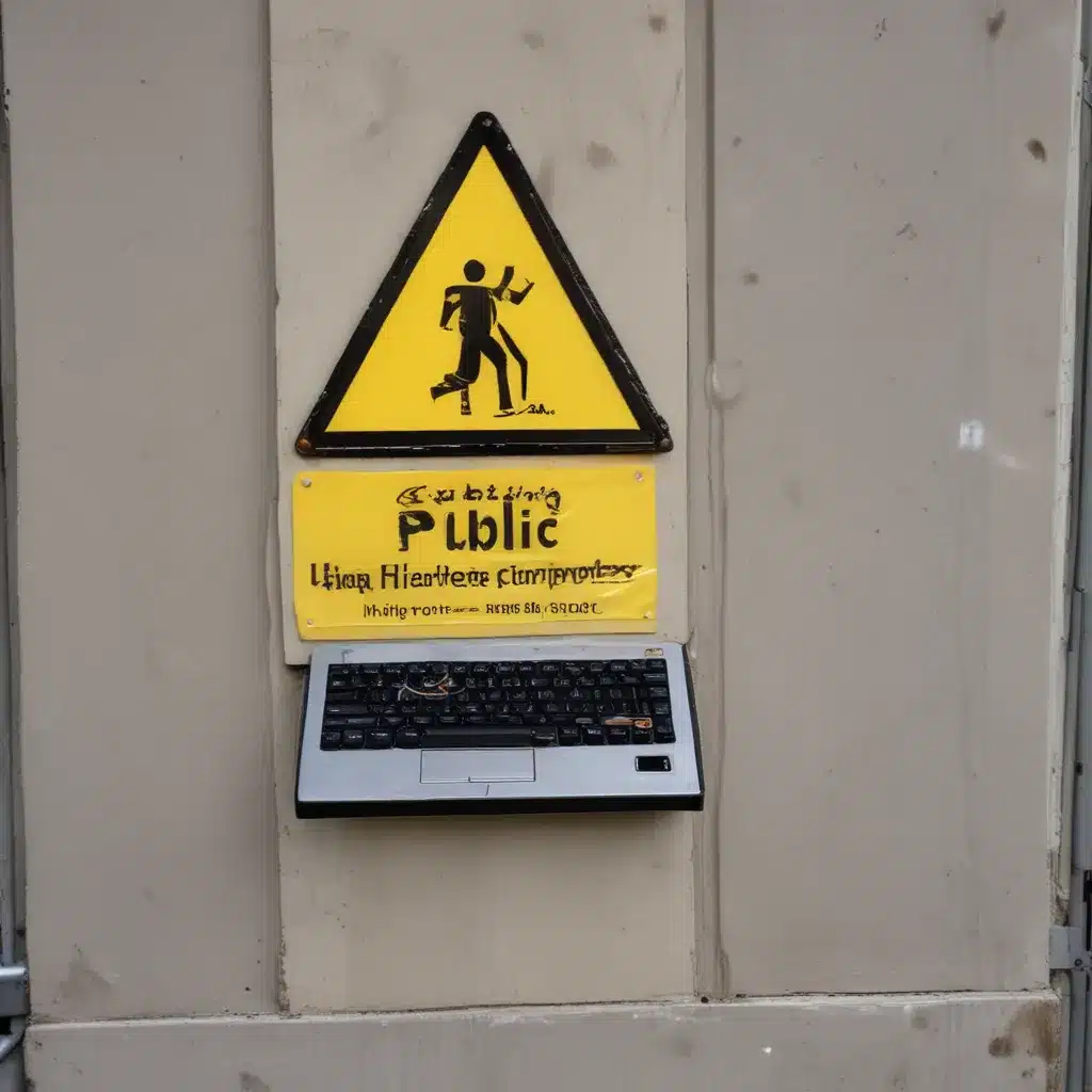 Caution: Hazards Of Using Public Computers