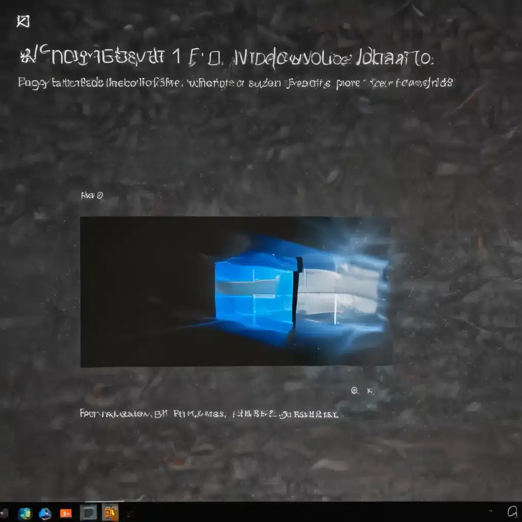 Fix Unbootable Windows 10 After Update