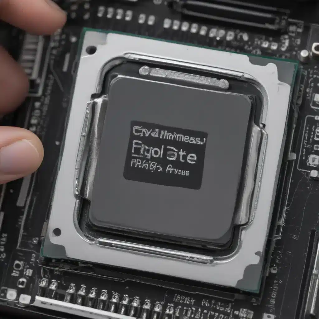 How to Correctly Apply Thermal Paste on a CPU