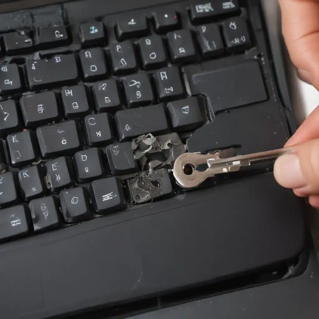 How to Repair a Sticky or Jammed Key on a Laptop