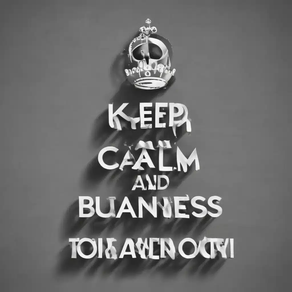 Keep Calm and Carry On with Business Continuity Planning