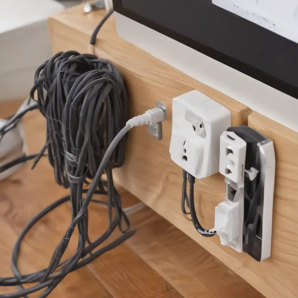 Keep Cords Organized for a Clean Workspace