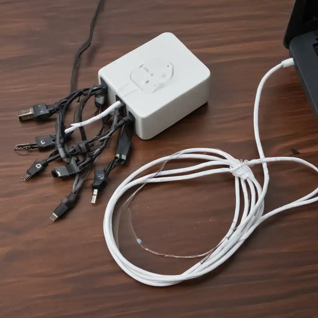 Keep Cords Tangle-Free with Cable Management