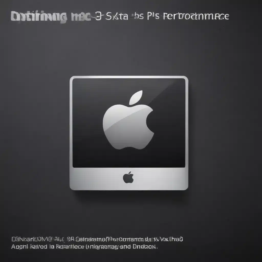 Optimizing Mac OS Performance