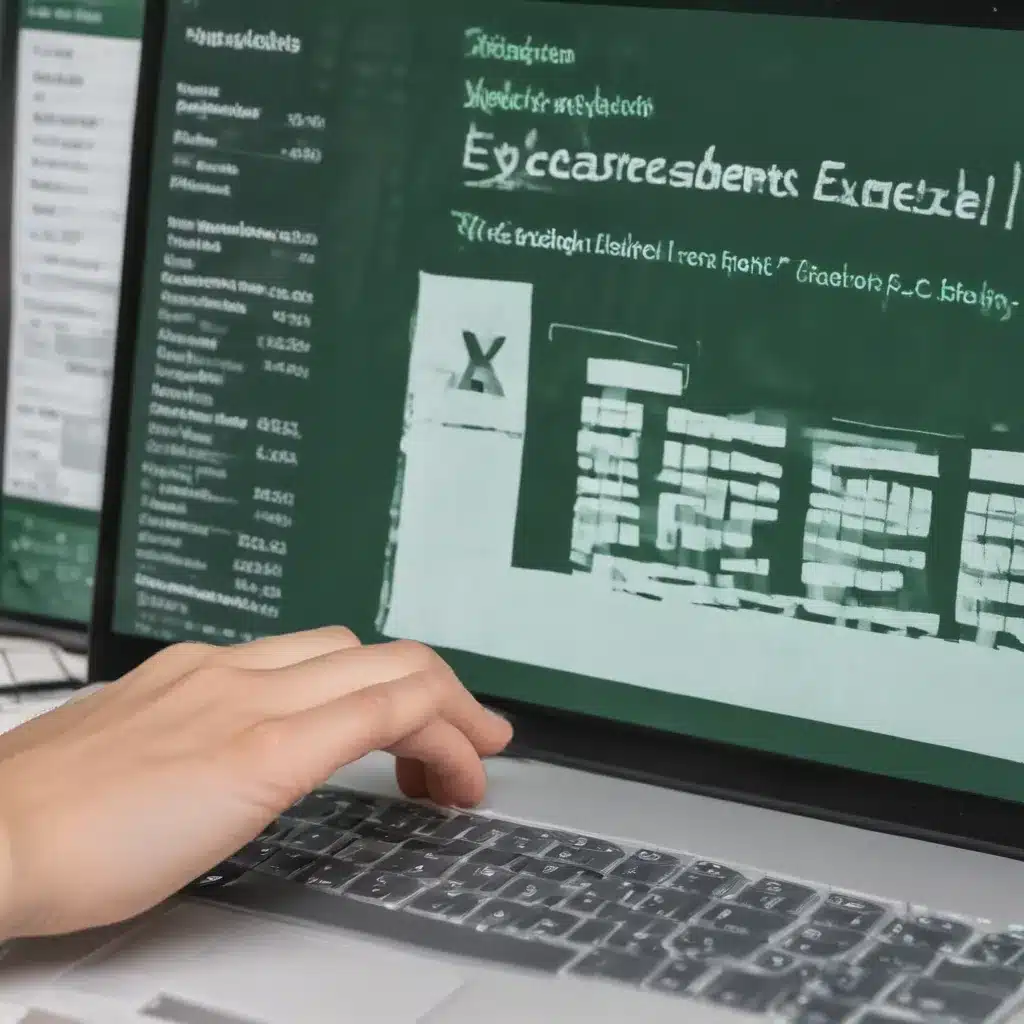 Recover your Excel Spreadsheets after your PC Crashes