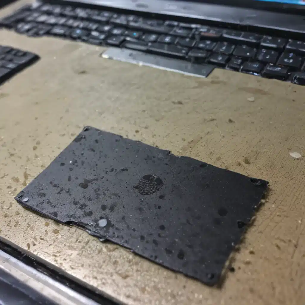Recovering Lost Data from a Water-Damaged Laptop