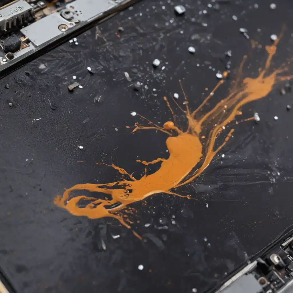 Repairing Damage from Liquid Spills on Electronics