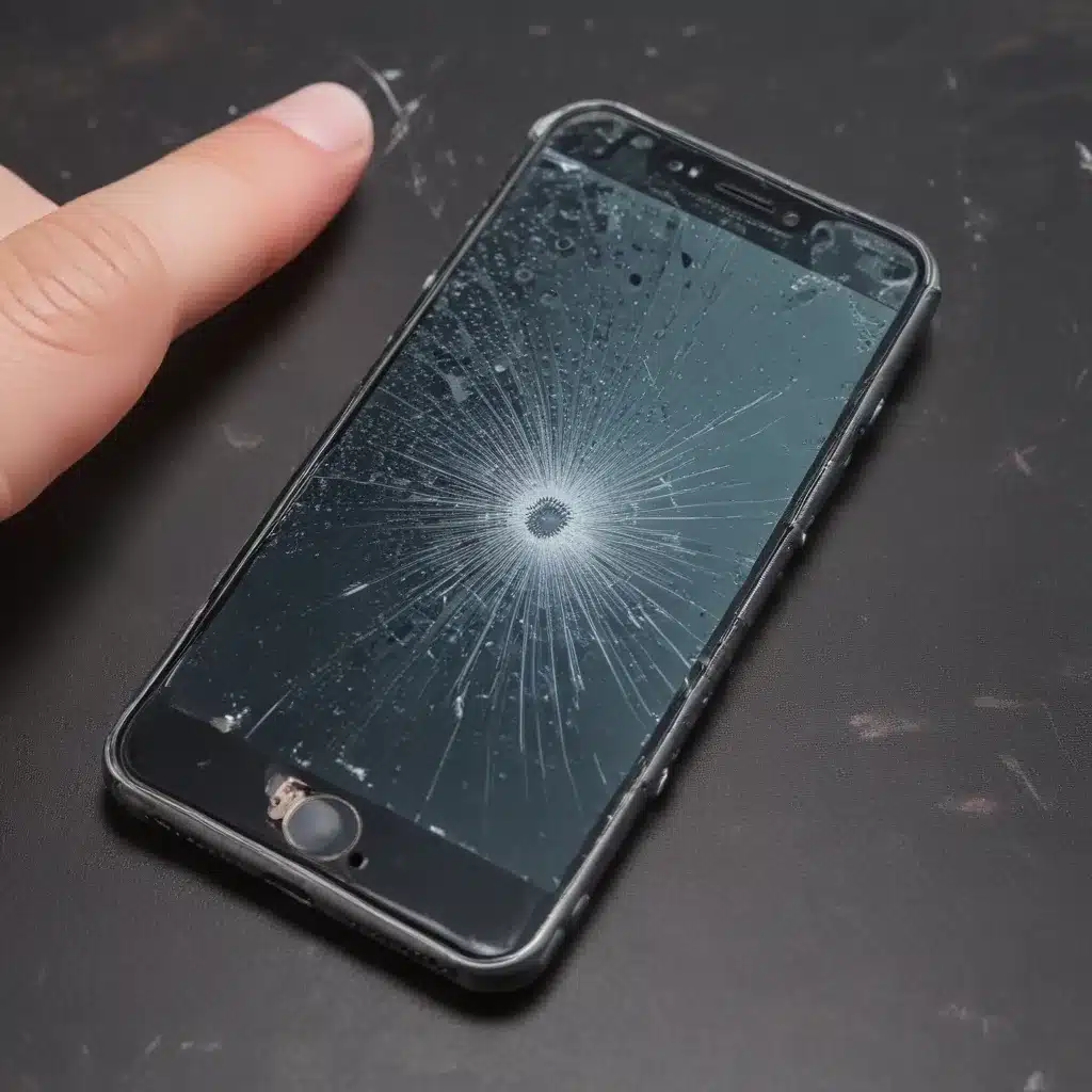 Repairing Physical Damage on Phone Screens