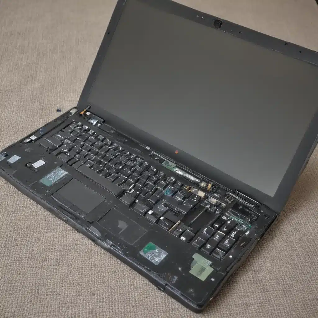 Reviving an Old Laptop with New Parts