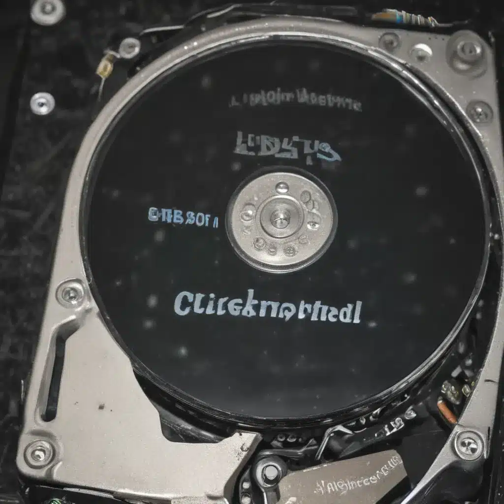 Solving the Click of Death – Recovering Data from a Clicking HDD