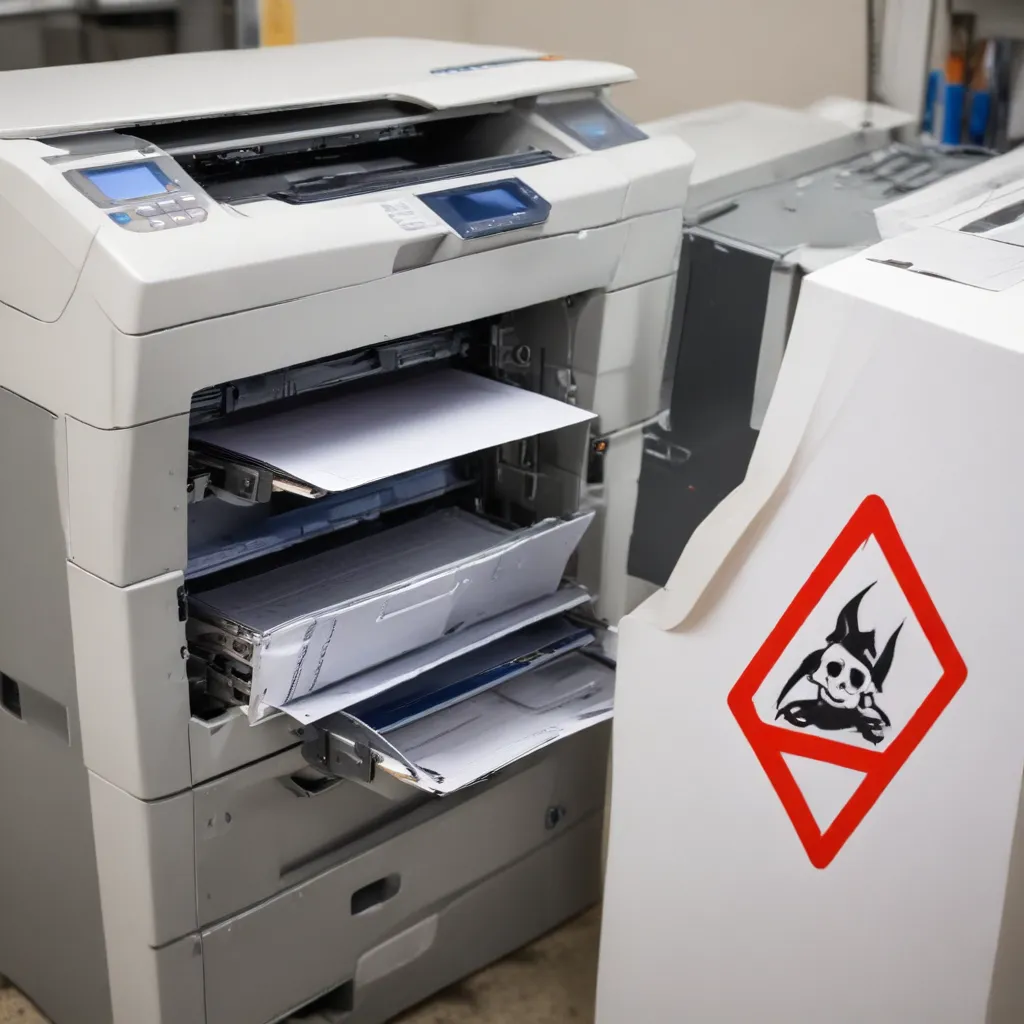 Warning: The Hazards Of Using Public Printers