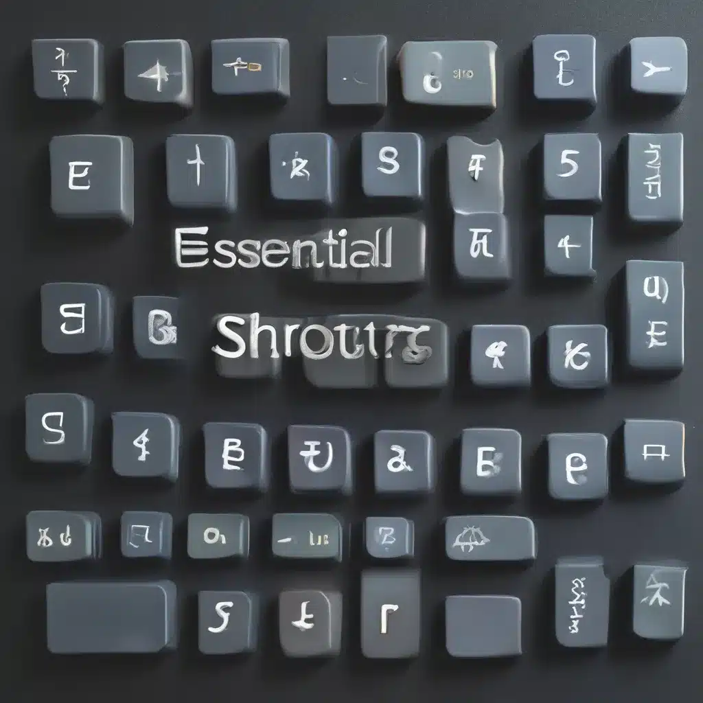 Essential Shortcuts