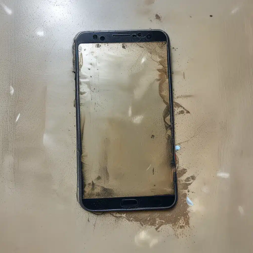 Recovering from a Water-Damaged Smartphone