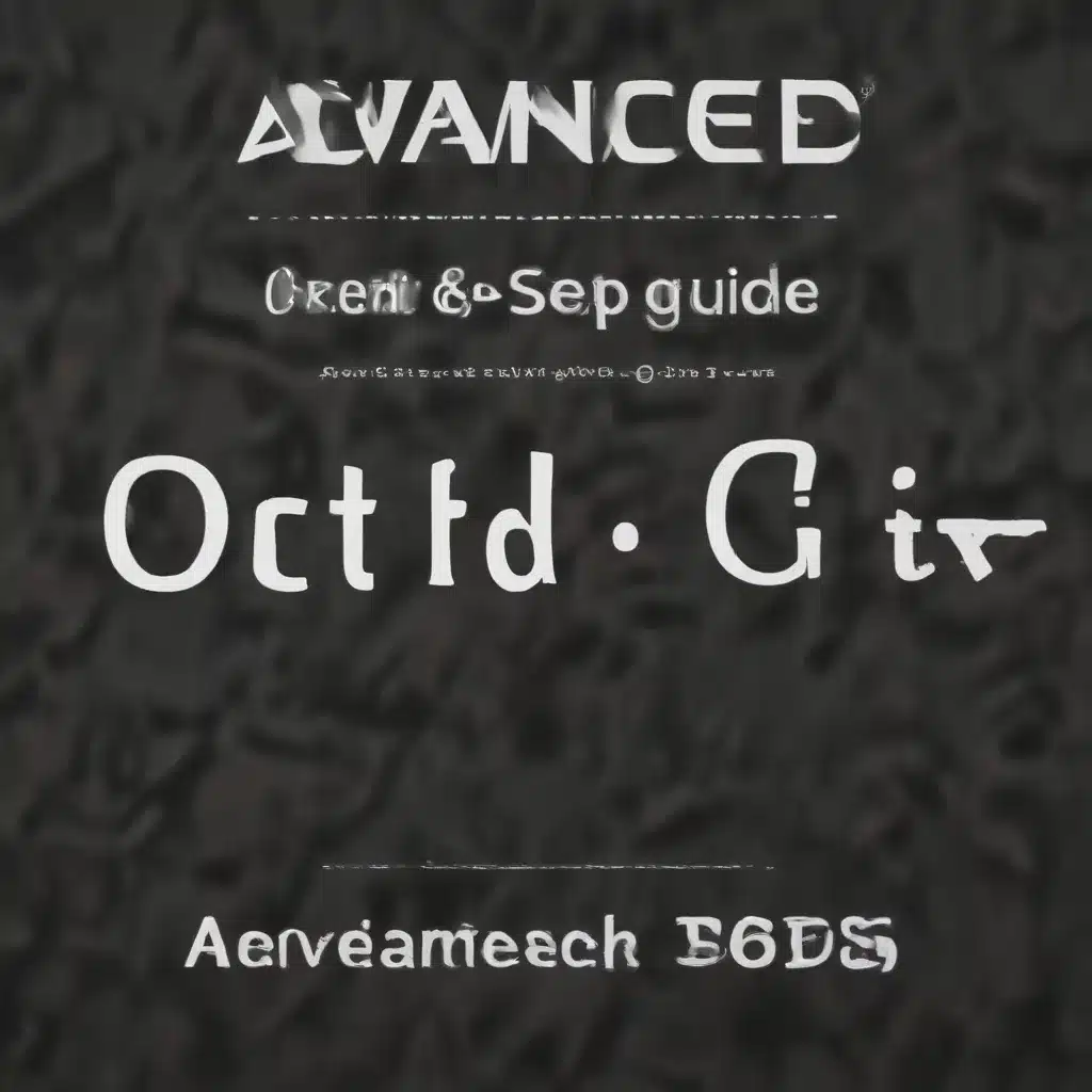 Advanced Setup Guide