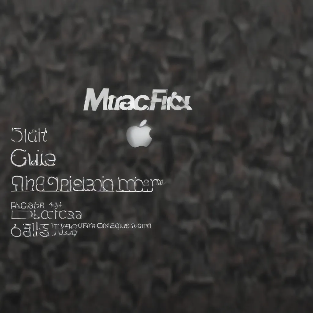 Mac Fix Guide